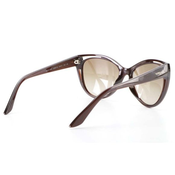 Versace 4267 Modified Cat Eye Sunglasses with Gradient Lenses and Includes Case - Picture 5 of 5